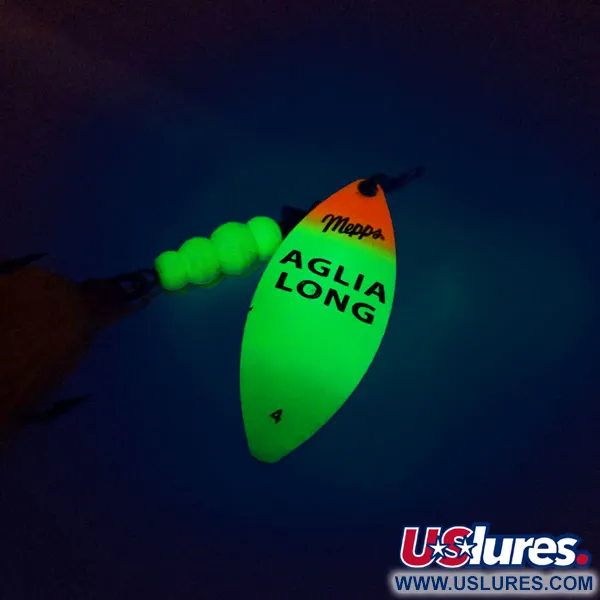 Mepps Aglia Long 4 Dressed Spinnare, Fluo, 17g, Bucktail, #10380