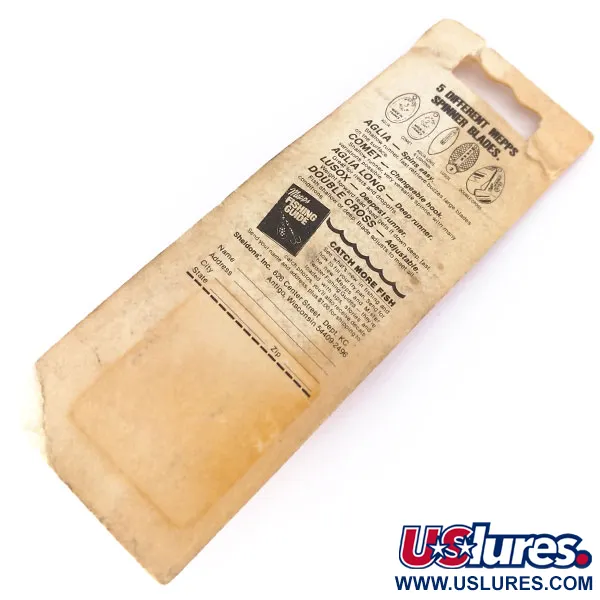 Mepps Aglia 3 Spinnare, Guld, 7g, Röd Slang, #10381