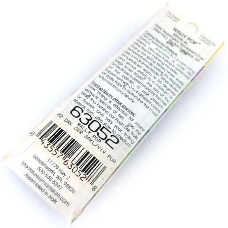 Mack's Lure Wally Pop Trollingrigg, Lila / Gul, 2g, Smile Blade, #10382