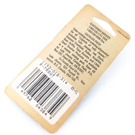 Luhr Jensen Hus-lure Skeddrag, Öring/Nickel, 4g, #10383