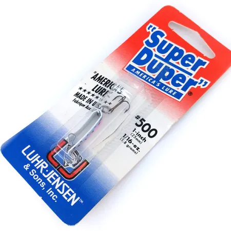 Luhr Jensen Super-Duper 500 Skeddrag, Regnbåge, 1.4g, USA, #10385