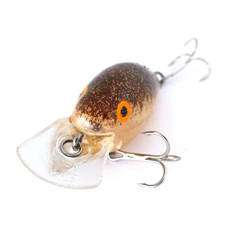 Rebel Crank R Wobbler, Brun/Guld, 10g, Flytande, #10415