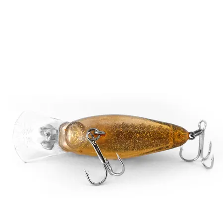 Rebel Crank R Wobbler, Brun/Guld, 10g, Flytande, #10415