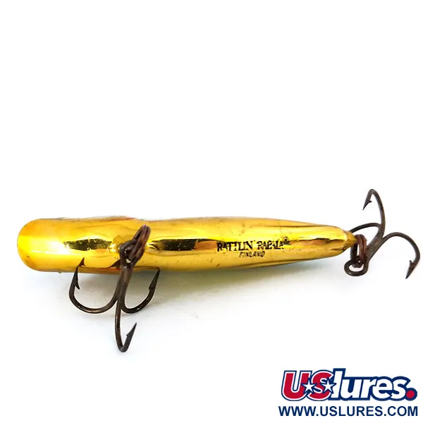 Rapala Rattl'n RAP Lipless-vobbler, Guld/Grön, 12g, Sjunkande, #10419