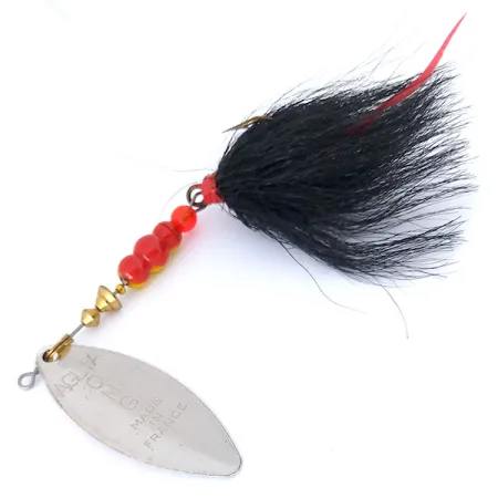 Mepps Aglia Long 3 Dressed (bucktail) Spinnare, Silver, 12g, #10434