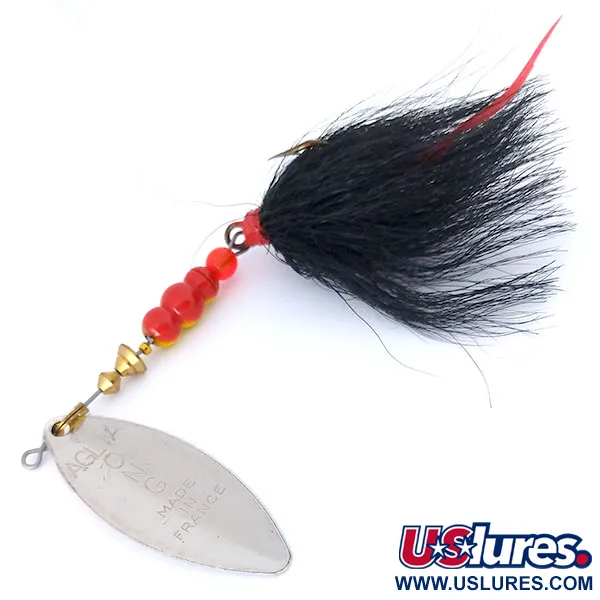 Mepps Aglia Long 3 Dressed (bucktail) Spinnare, Silver, 12g, #10434
