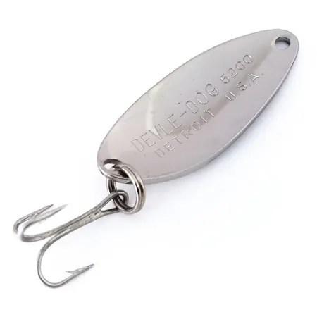 Eppinger Dardevle Devle Dog 5200 Skeddrag, Nickel, 7g, Detroit, #10446