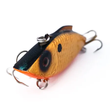Bill Lewis Rat-L-Trap Lipless, Guld/Orange, 14g, Rassel, #10489