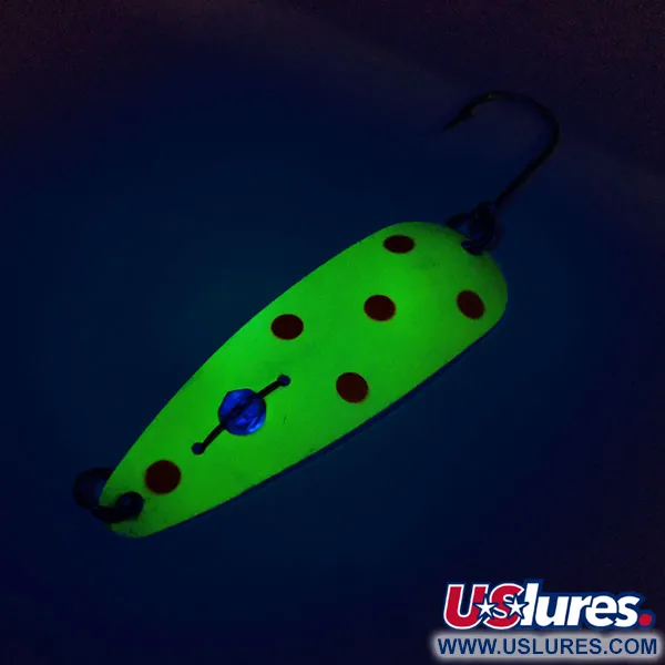 Eppinger Red Eye Evil Eye UV Skeddrag, Gul/Röd, 6g, UV-lyster, #10496