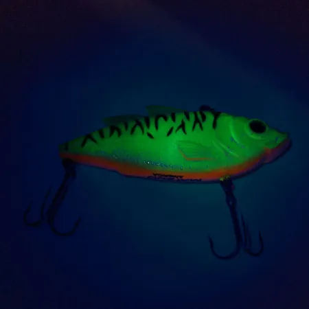 Matzuo Lipless UV Vibrationsbete, Fire Tiger, 14g, UV-finish, #10502