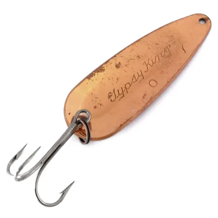 Skeddrag Weller Gypsy King 0, Röd/Vit/Koppar, 11g, Kopparfinish, #10511