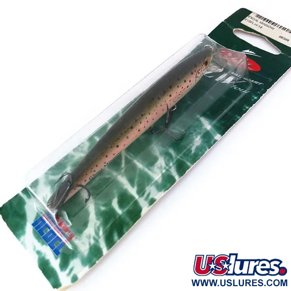 Rebel Excalibur Ghost Minnow Wobbler, Rainbow Trout, 7g, Flytande, #10532