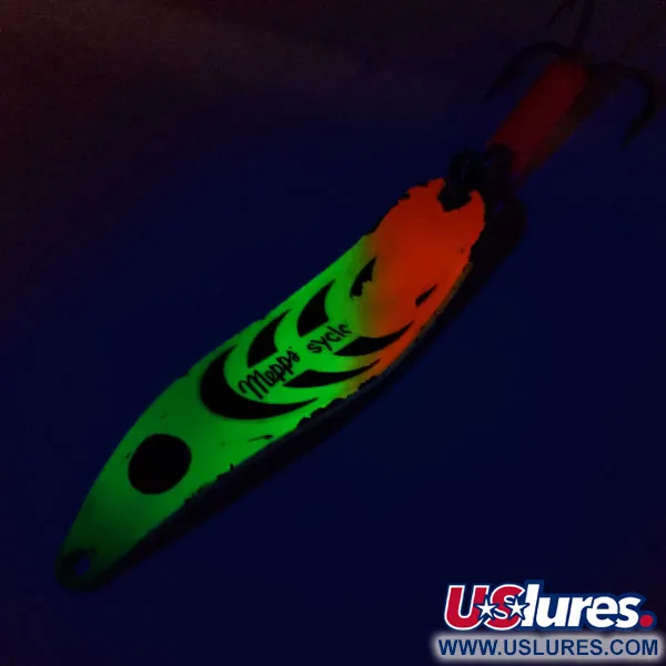 Mepps Syclops 2 UV Skeddrag, Firetiger, 17g, UV-reaktiv, #10538