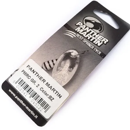 Panther Martin 2 Spinnare, BZ, 2.5g, Inline-sked, #10551