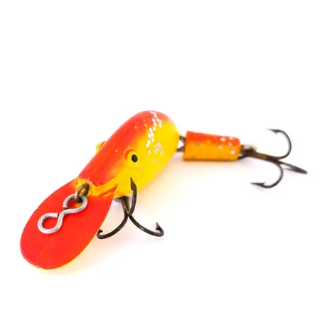 Eppinger Sparkle Tail, Gul/Röd/Glitter, 5,5g, Ledat Crankbait #10592