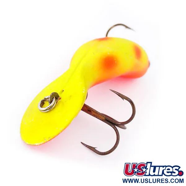 Heddon Tadpolly UV Wobbler, Gul Orange, 7g, UV Glow, #10594