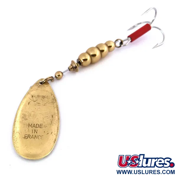 Mepps Aglia 5 Spinnare, Mässing, 14g, röd hylsa, #10601