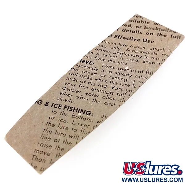 Hopkins Hammered Spoon Skeddrag, Hammered Nickel, 7g, Rostfritt, #10618