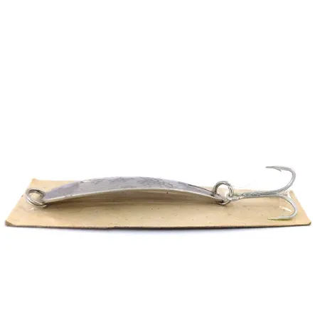 Hopkins Hammered Spoon Skeddrag, Hammered Nickel, 7g, Rostfritt, #10618