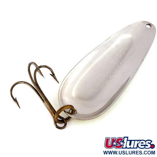 Nebco Aqua Spoon UV Skeddrag, Gul/Röd/Nickel, 17g, UV-lyster, #10623