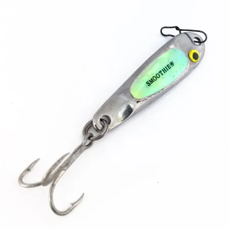 Hopkins Smoothie Glow Jig Lure Skeddrag, Nickel/Röd/Glow, 21g, #10628