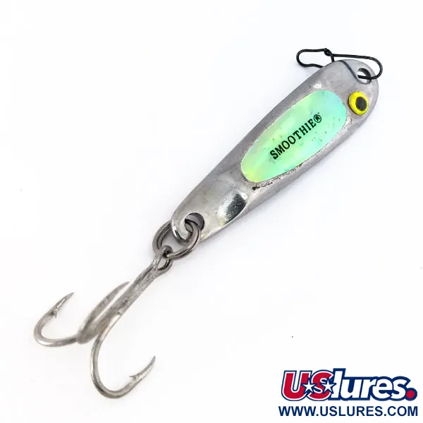 Hopkins Smoothie Glow Jig Lure Skeddrag, Nickel/Röd/Glow, 21g, #10628