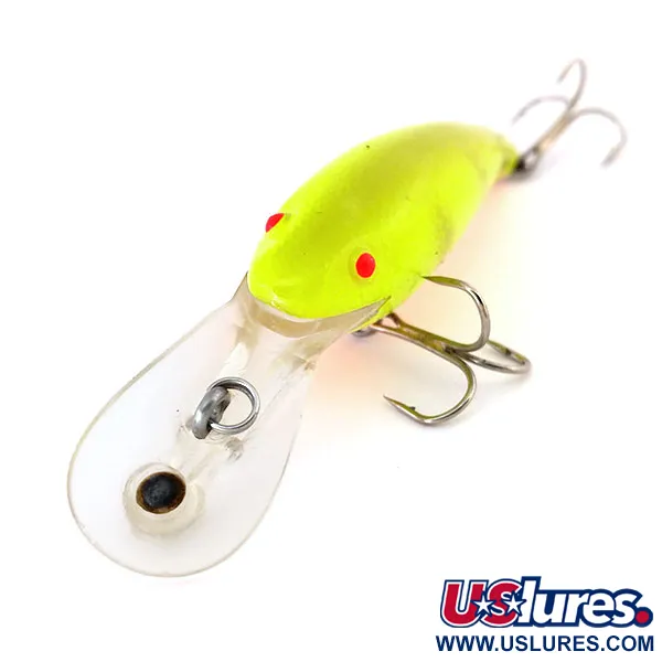 Cotton Cordell Wally Diver UV Wobbler, Chartreuse, 7g, Djupsimn, #10647