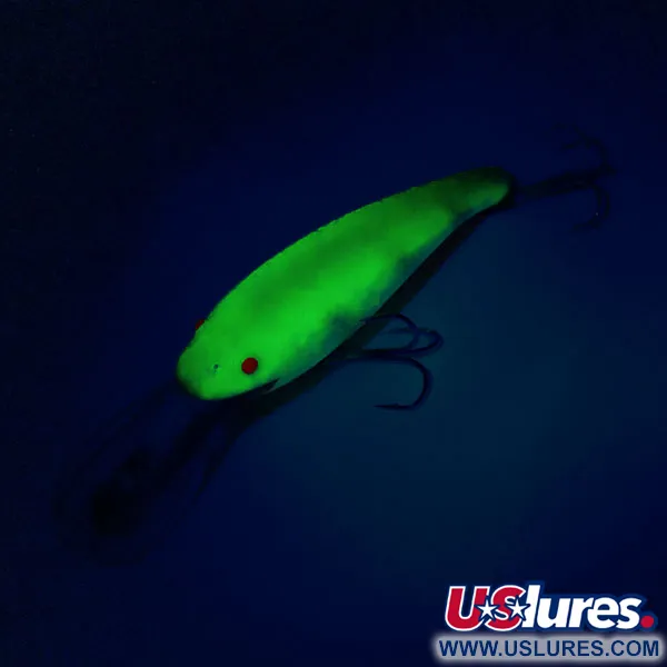 Cotton Cordell Wally Diver UV Wobbler, Chartreuse, 7g, Djupsimn, #10647