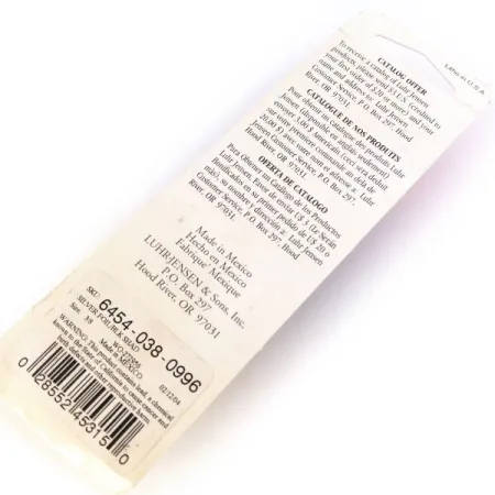 Luhr Jensen P.J.POP Popper, Silver / Svart, 17g, Träkropp, #10658