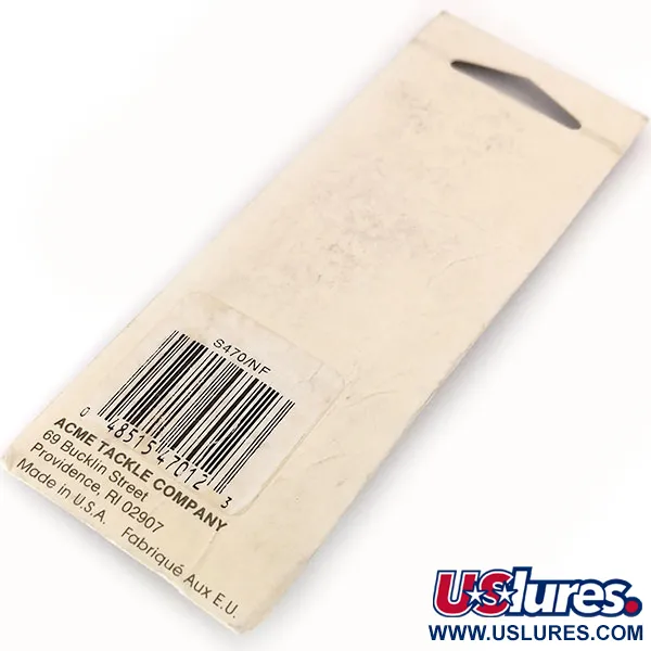 Acme Kamlooper UV Skeddrag, Orange/Silver, 11g, UV-reaktiv, #10664