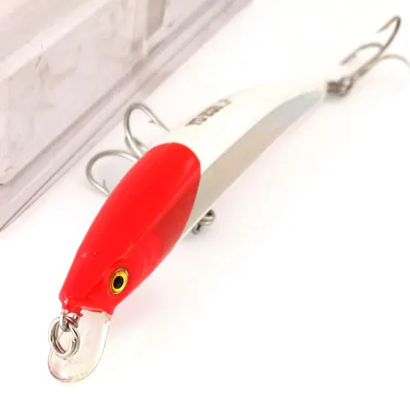 YO-ZURI CRYSTAL MINNOW (F) 13 Wobbler, Red Head, 17g, Flytande, #10667