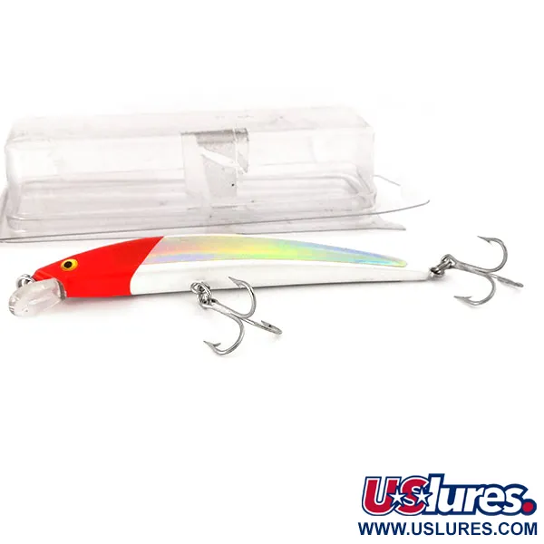 YO-ZURI CRYSTAL MINNOW (F) 13 Wobbler, Red Head, 17g, Flytande, #10667
