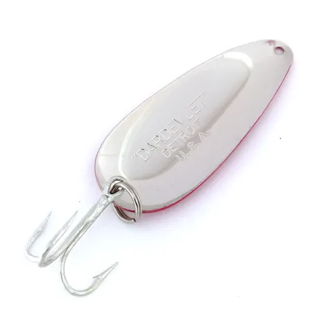 Dardevle Dardevlet Skeddrag, Röd/Vit/Nickel, 21g, Klassiker, #10677