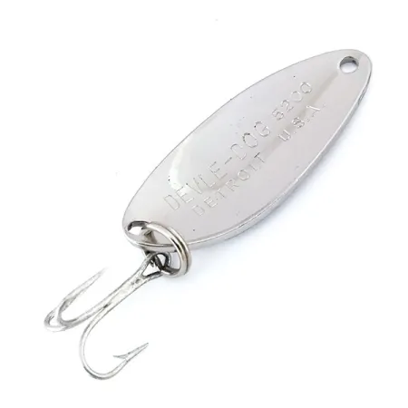 Skeddrag Eppinger Dardevle Devle Dog 5200, Nickel, 7g, Detroit-logga, #10682