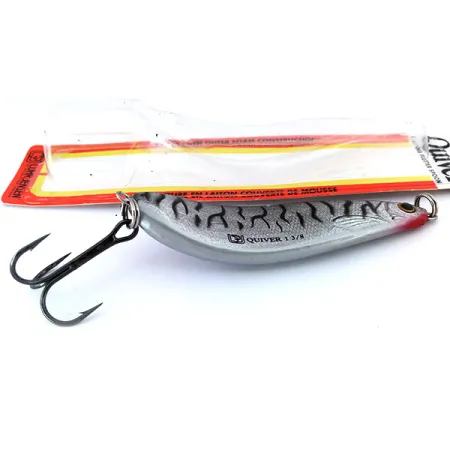 Luhr Jensen Quiver Skeddrag, Silver, 39g, Fladdrande Gång, #11407