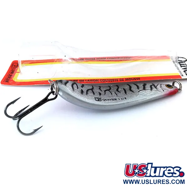 Luhr Jensen Quiver Skeddrag, Silver, 39g, Fladdrande Gång, #11407