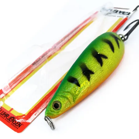Luhr Jensen Quiver Skeddrag, Fire Tiger, 39g, Självlysande, #10694