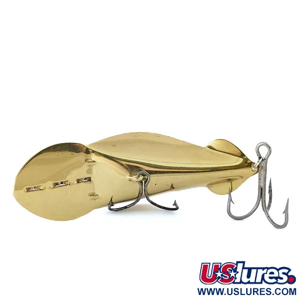 Buck Perry Spoonplug Skeddrag, Guld, 21g, 3 fästpunkter, #10700