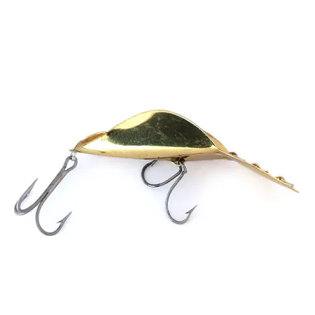 Buck Perry Spoonplug Skeddrag, Guld, 21g, 3 fästpunkter, #10700