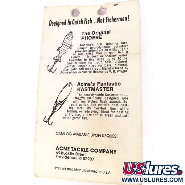 Acme K.O. Wobbler Skeddrag, Orange, 7g, Sonic Flipper, #10710