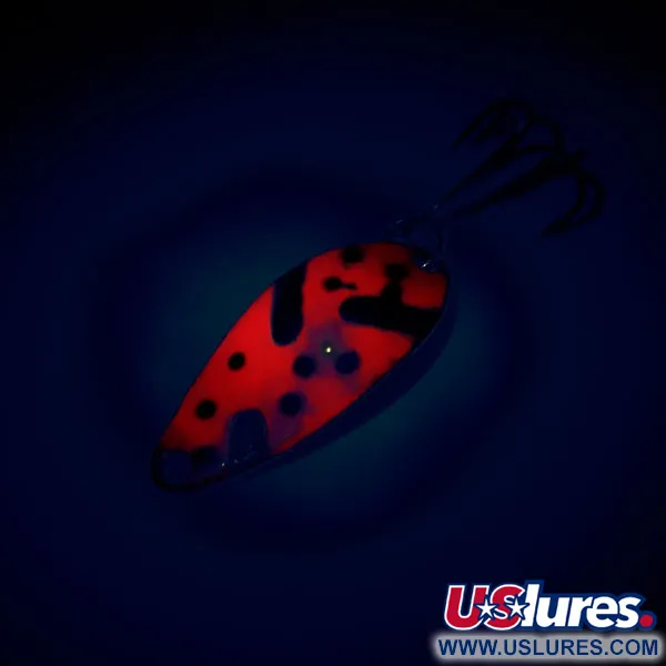 Acme Little Cleo Skeddrag, Röd / Svart / Nickel, 3,5g, UV, #10721