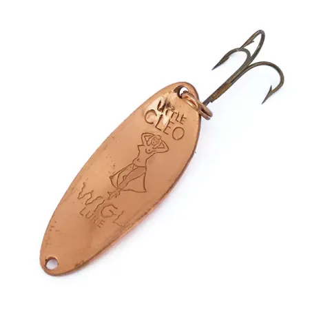 Seneca Little Cleo (Hula Girl) Skeddrag, Koppar, 10g, Gravyr, #10782