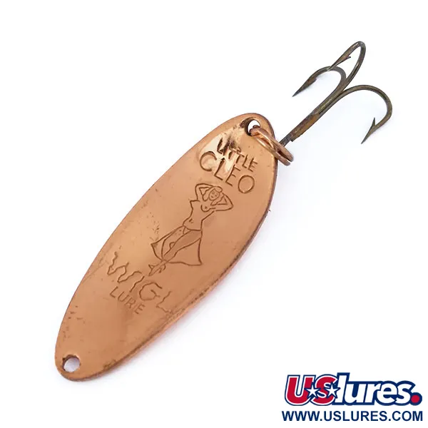 Seneca Little Cleo (Hula Girl) Skeddrag, Koppar, 10g, Gravyr, #10782