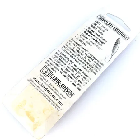 Luhr Jensen Crippled Herring Pirk, Gul Svart, 42g, Smash Flash, #10788