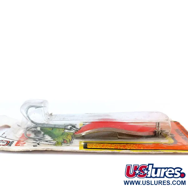 Luhr Jensen Lil' Kroc UV Skeddrag, Nickel/Röd, 18g, UV, #10793