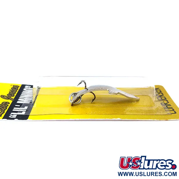 Luhr Jensen Lil Minno Skeddrag, Nickel, 4g, Fjällstruktur, #10797