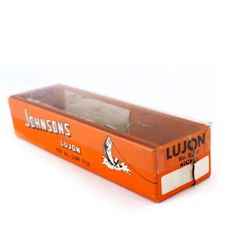 Johnson Lujon Jig Lure, Nickel, 70g, smidd sked, #10799