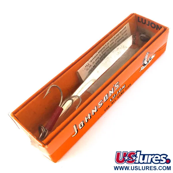 Johnson Lujon Jig Lure, Nickel, 70g, smidd sked, #10799