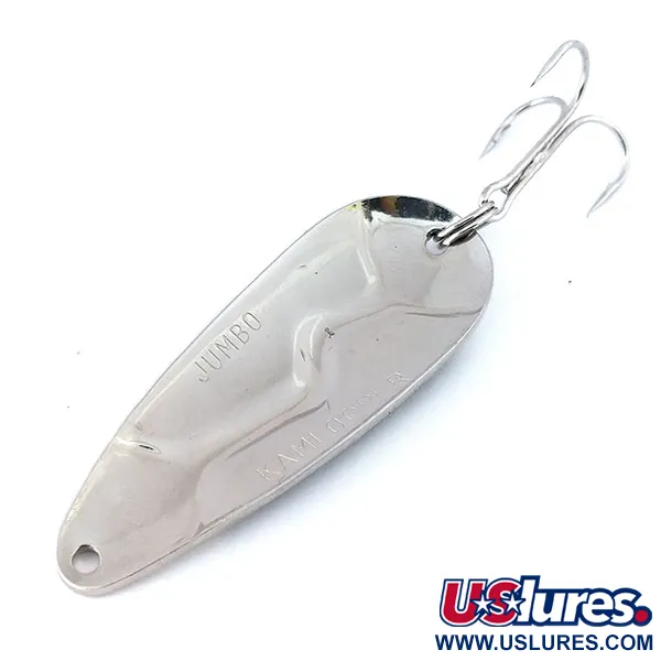 Acme Kamlooper Jumbo Skeddrag, Svart/Vit/Nickel, 18g, Kastbete, #10807