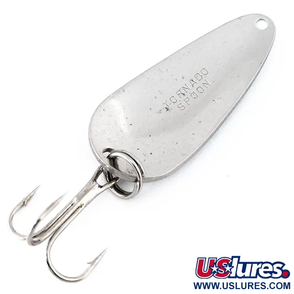 Acme Tornado Spoon Skeddrag, Silver / Röd / Vit, 7g, UV, #10811